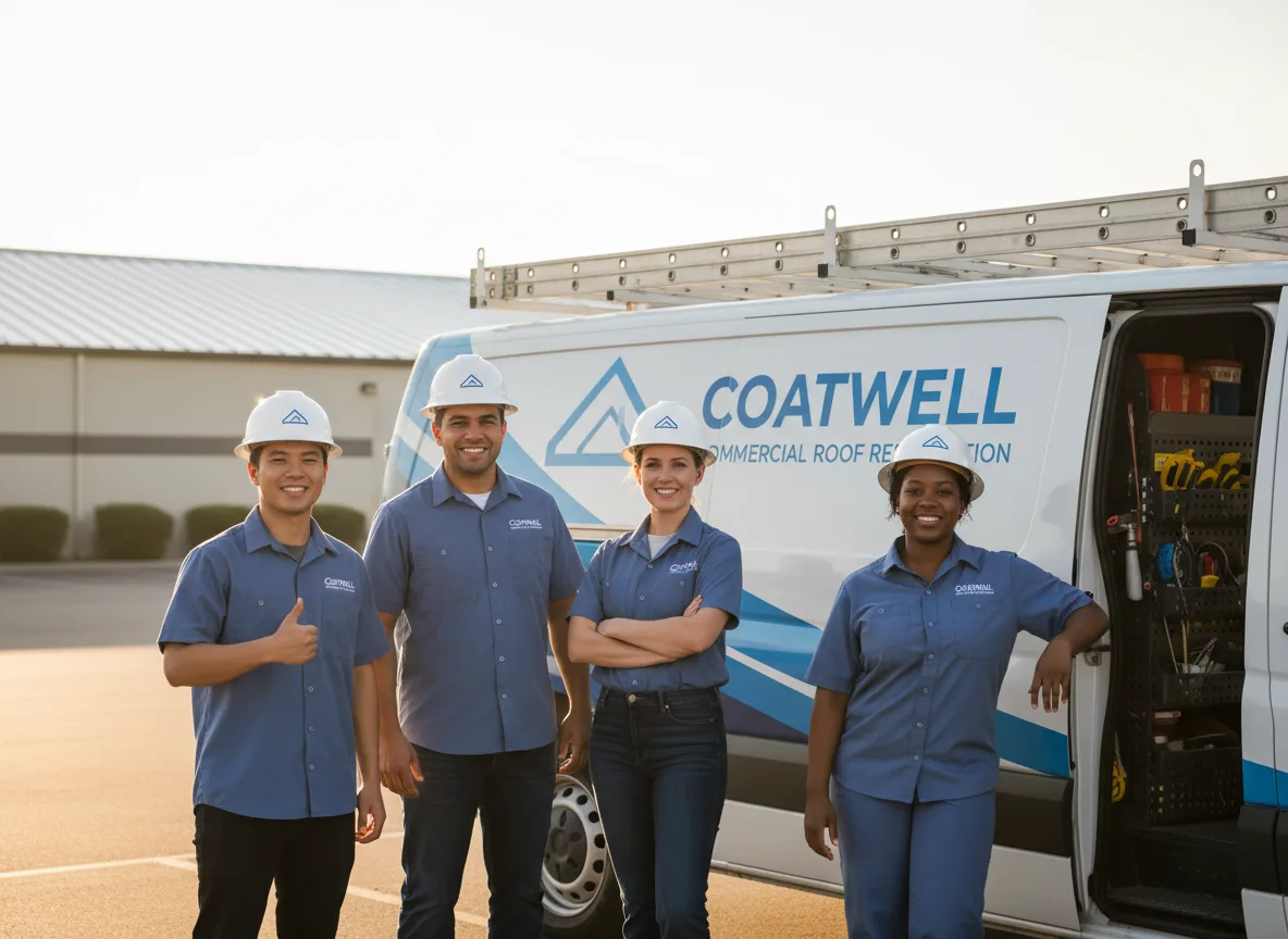 Commercial roof coating company in Brighton, MO